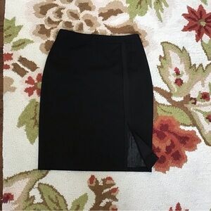 Classic Black Pencil Skirt